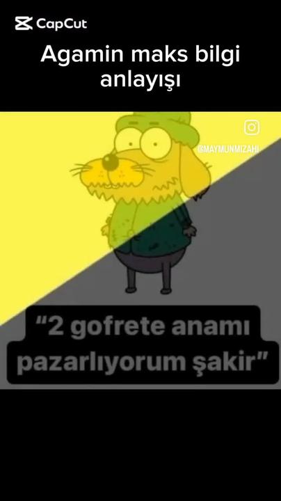 İki gofrete anamı pazarlıyorum şAğkhieğr