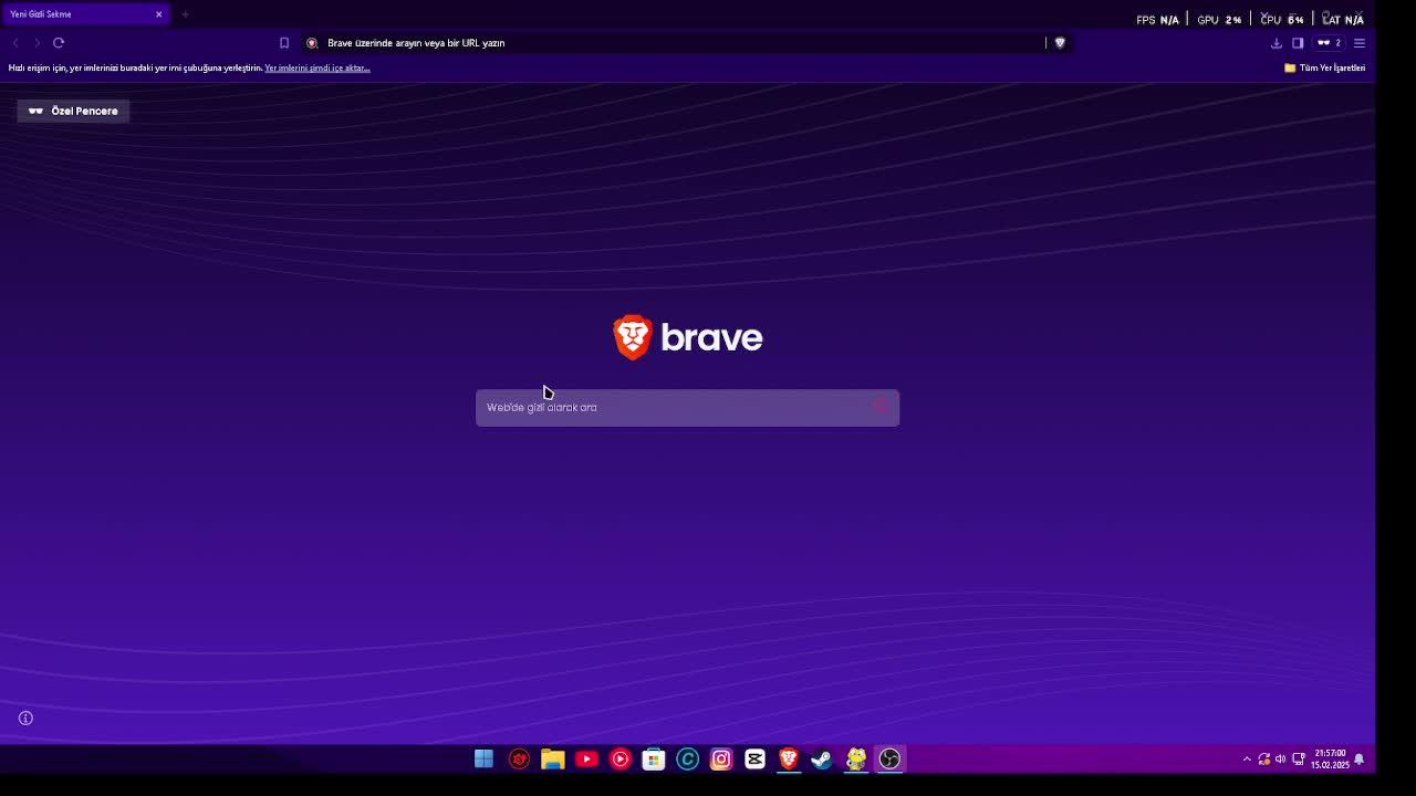 web tarayıcısında nasıl yeni sekme oluşturulur?