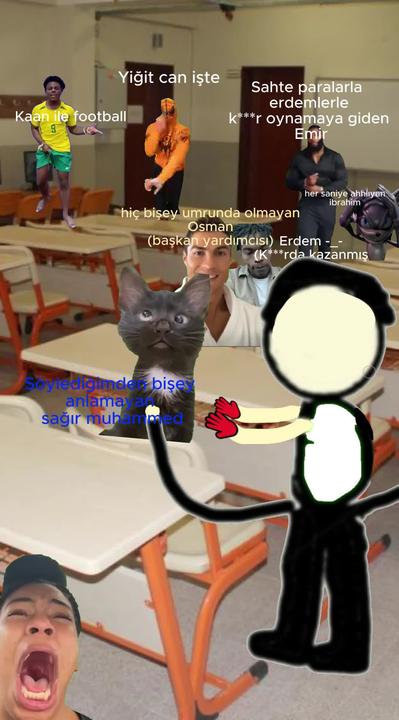 Güzel sınıpardon hayvanat bahçesi😅