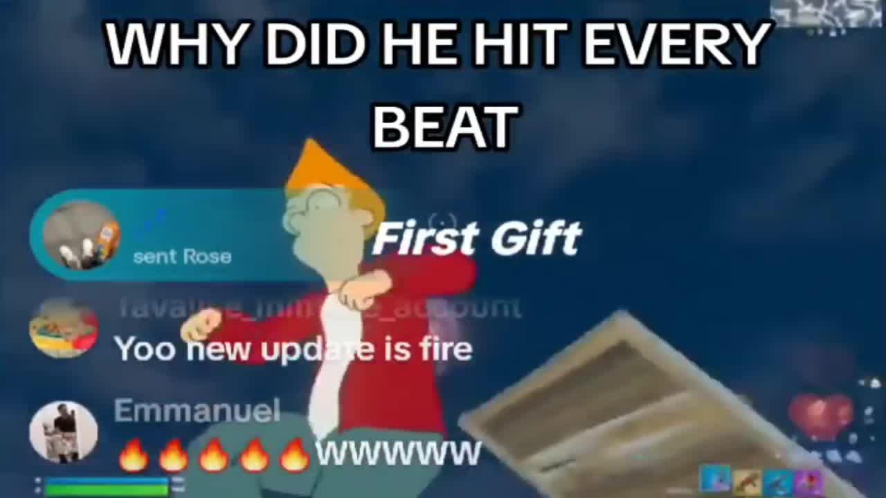 why is he hitting every beat 🗣🗣🗣