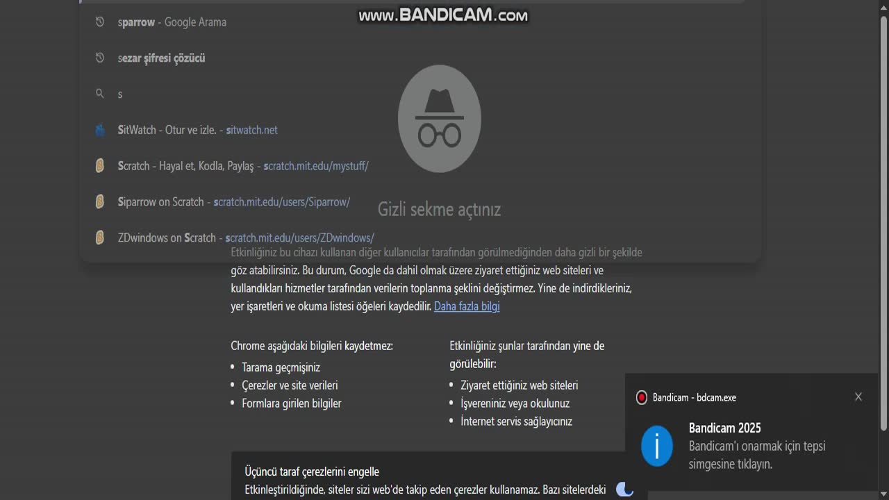 OMAYGAD ARKADAŞLAYY SCRETCHTE SPARROWU BULDUMM