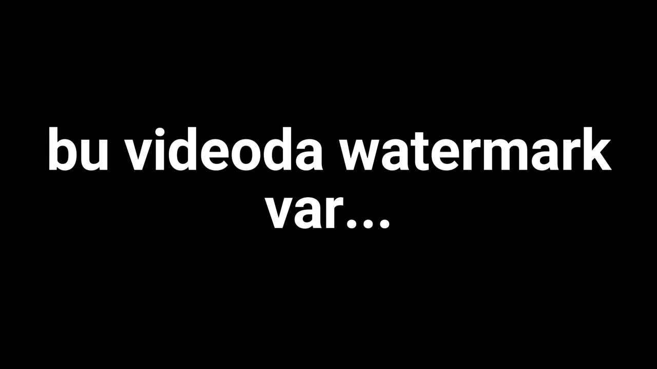 Bu videoda watermark var