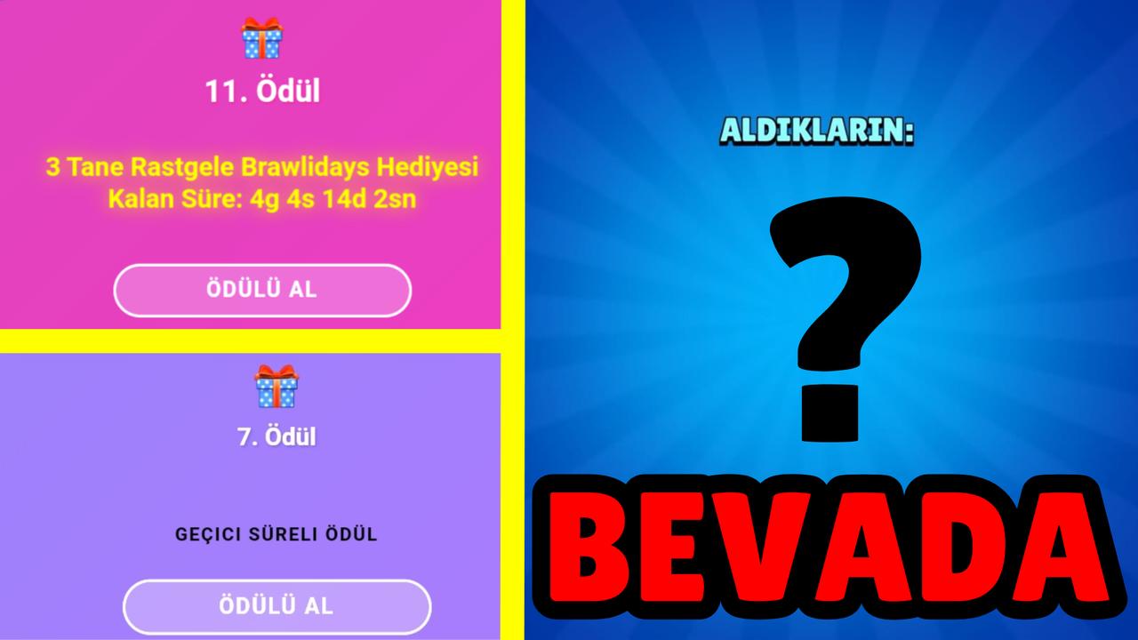 Ücretsiz ödüller sitesi Brawl Stars 