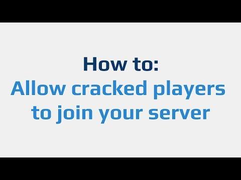 How to: Allow cracked players to join your server