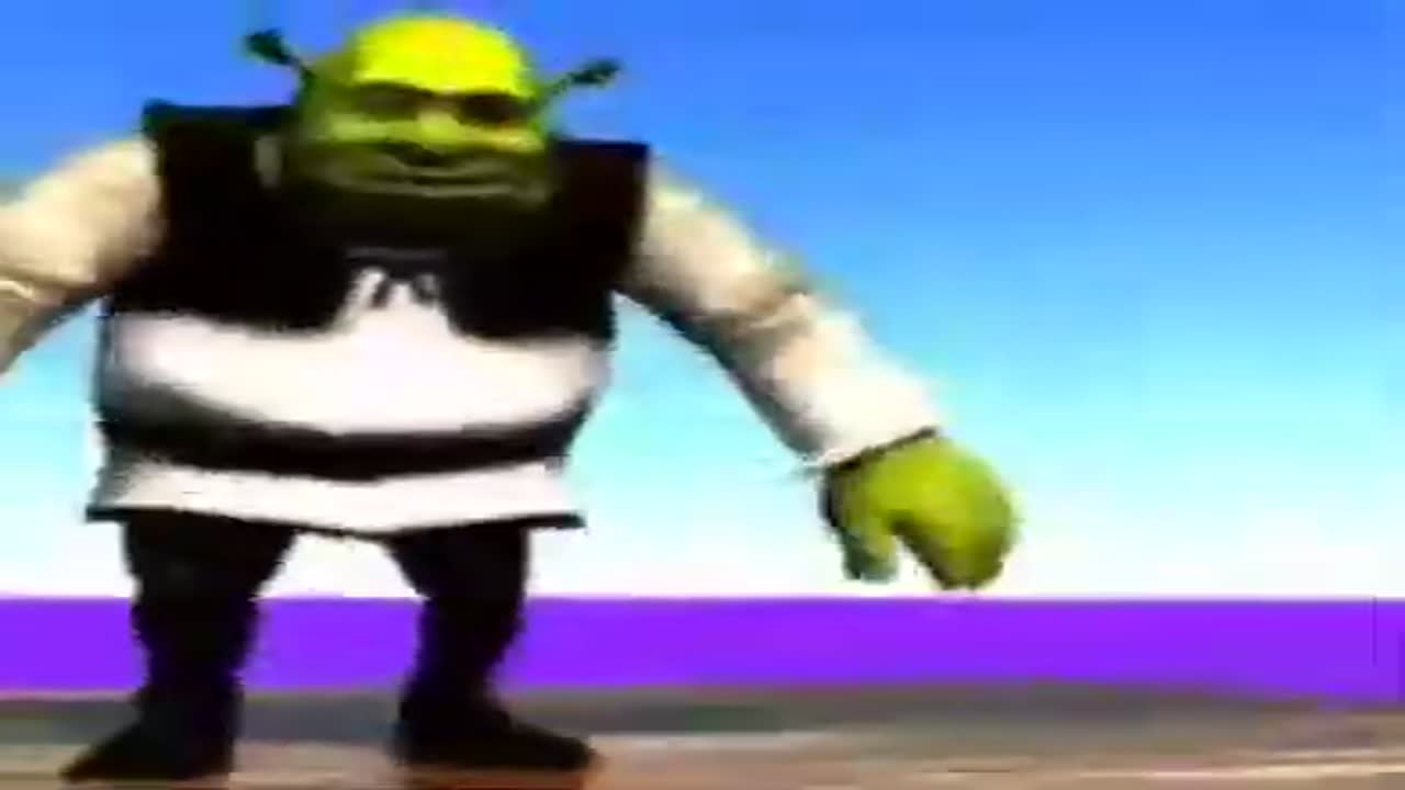 shrek dolunay eşliğinde dans ediyor 