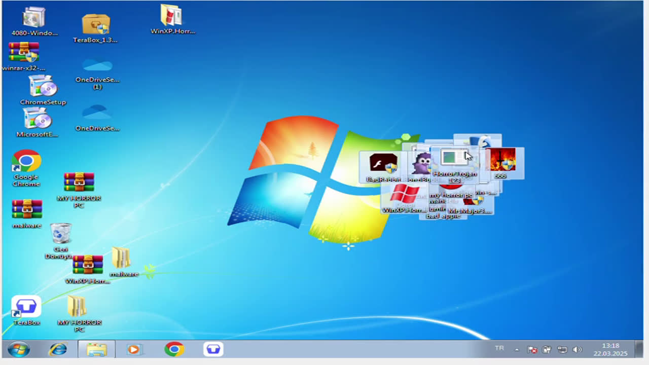 tüm virüsleri deniyorum
