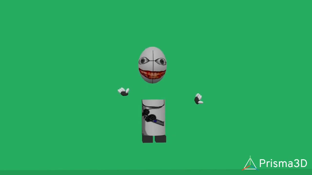 My horror bodik green screen