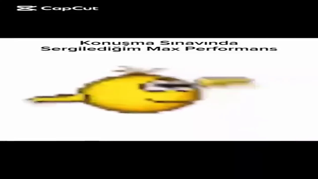 Konuşma Sınavında Sergilediğim Max Performans