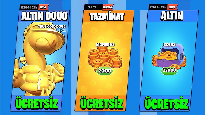 BRAWL STARS TAZMİNAT ÖDÜLLERİ