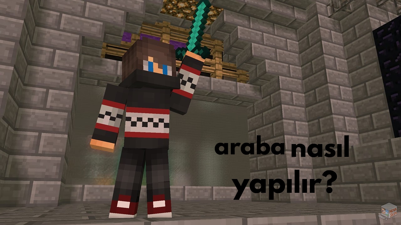 minecraft araba yapımı