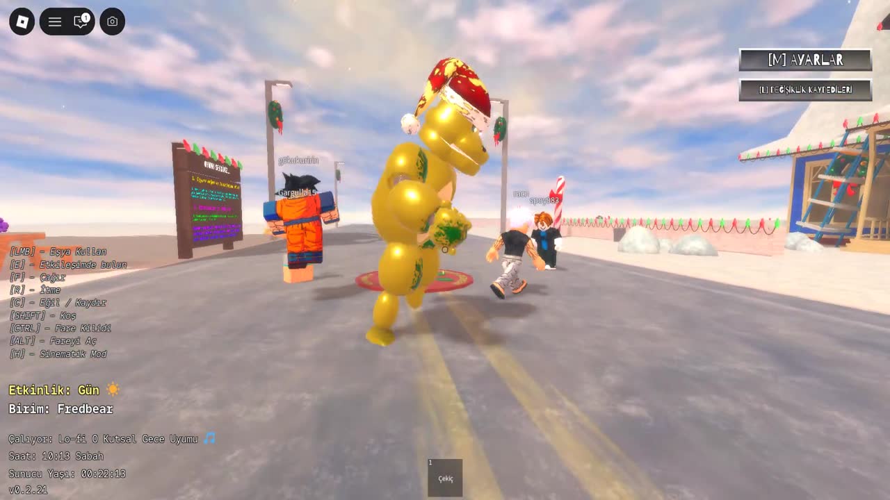 Roblox freddy oyniyorum kısa video