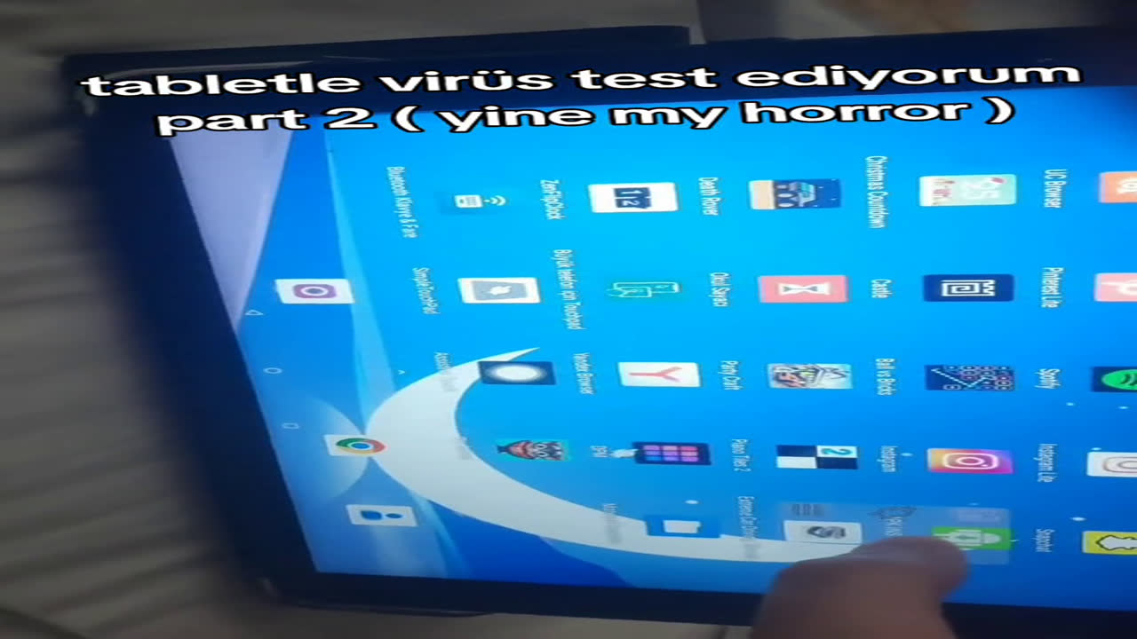 virüs test ediyorum part 37 (tablet)