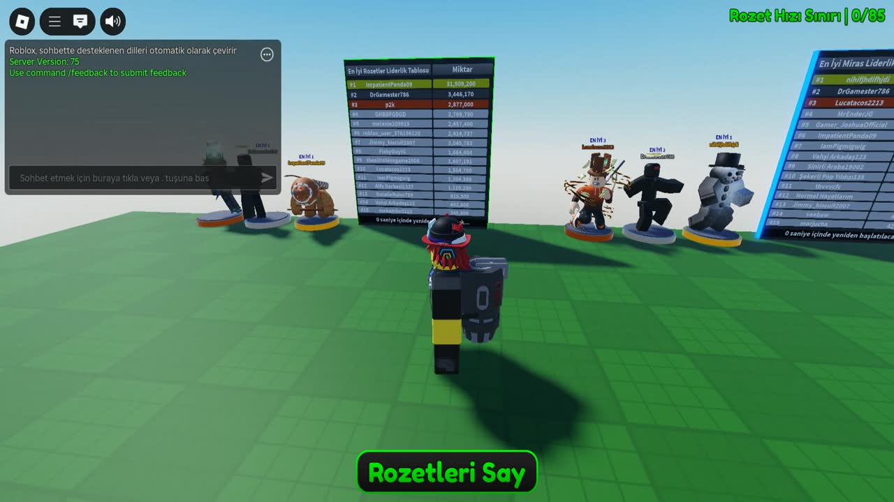 Roblox ta badge sayar araci ile oyunun heyecani zirveye tasiyoruz