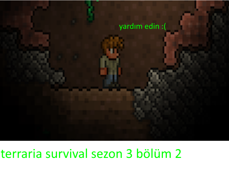 terraria survival s3b2: muhtemelen ilk sitwatch terraria videosu