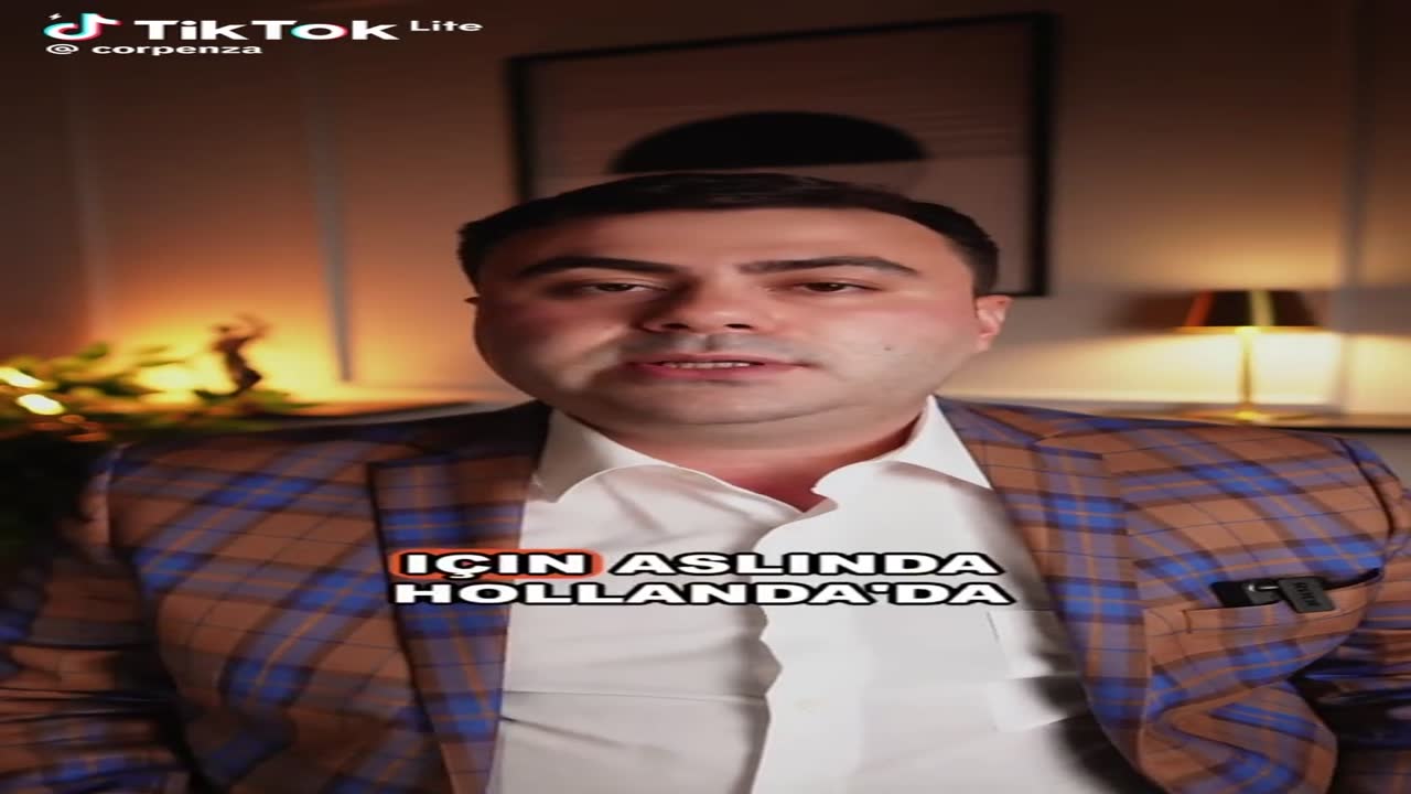 Abimiz Hollanda'da oturum izni almayı anlatıyor