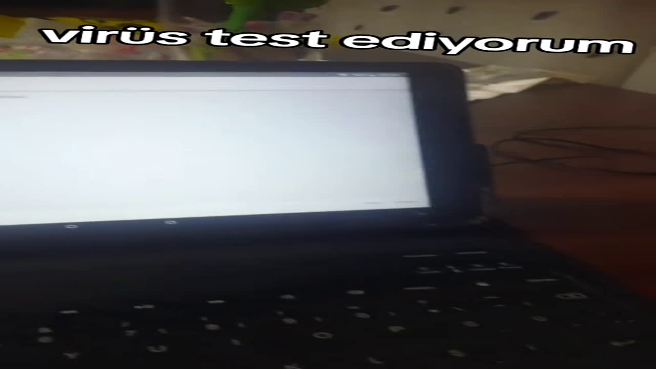 virüs test ediyorum part 39 (tablet)