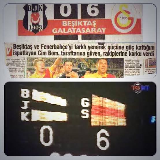 Beşiktaş 0-6 Galatasaray 1997 TSYD Kupası 