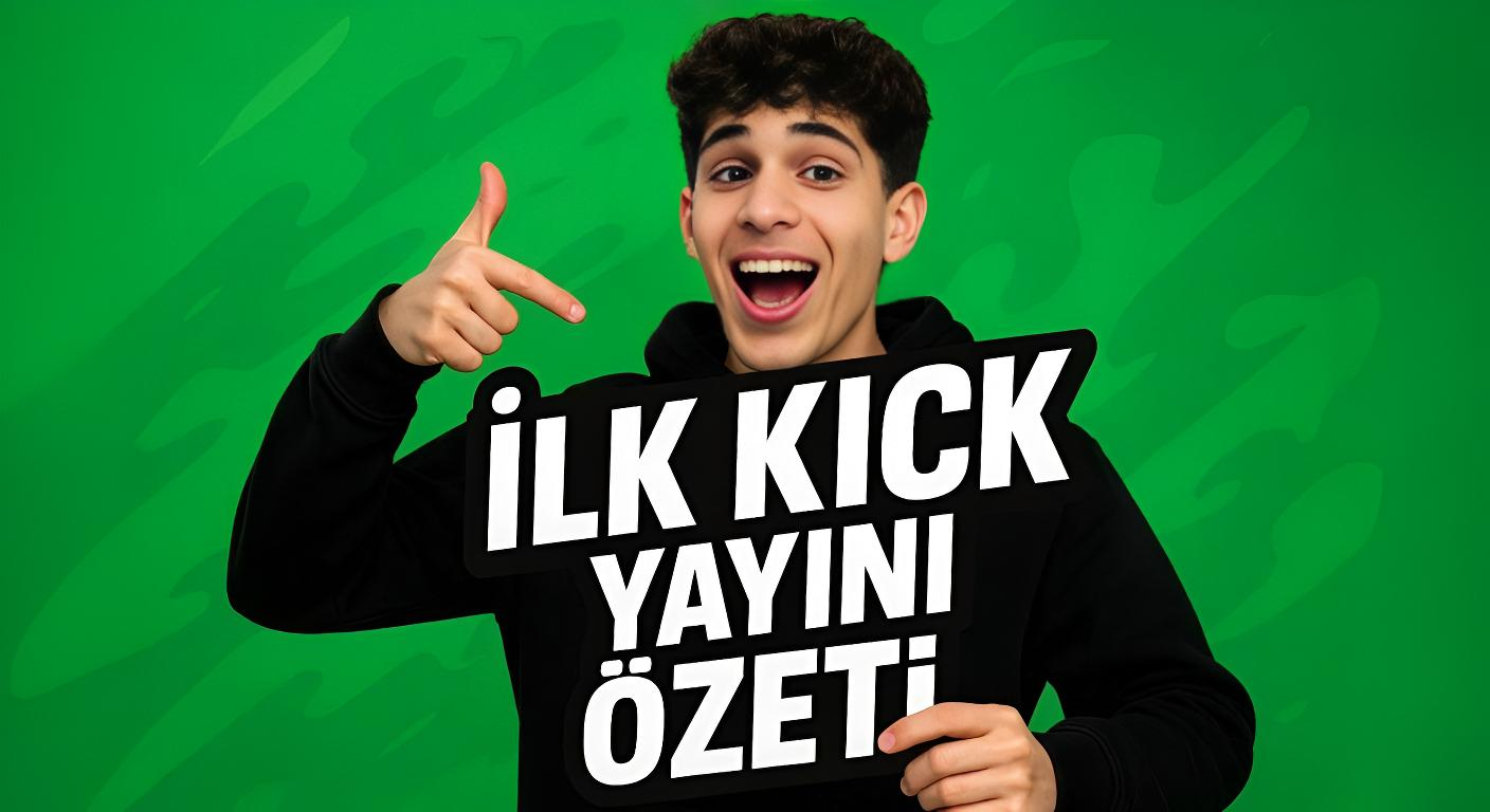 KİCKTE İLK YAYINIM | OYUN, OMEGLE VE SOHBET | GÜLMEZSEN 10.000 DOLAR