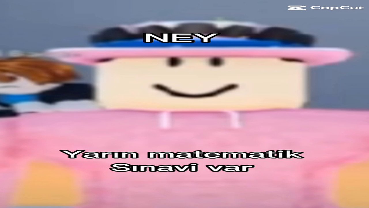 yarın sınav vardır