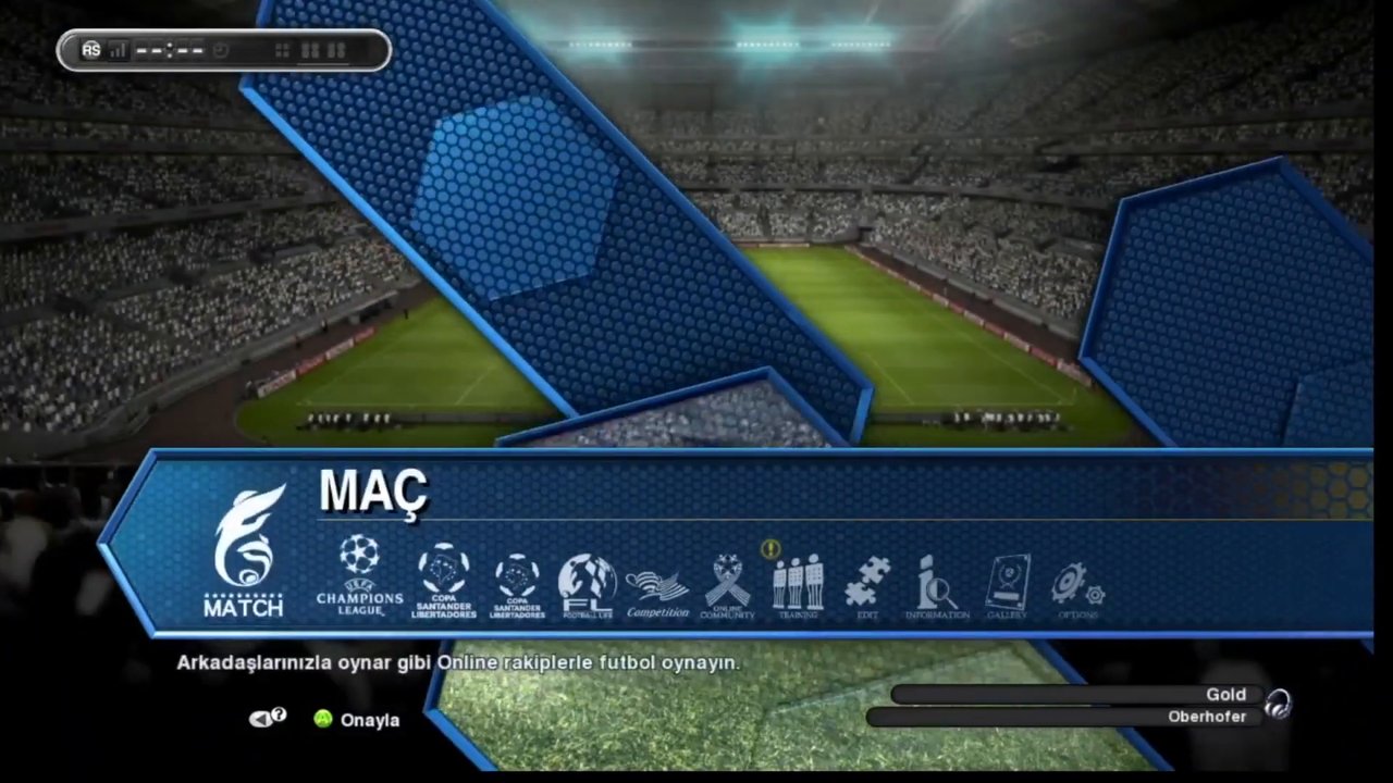 KAÇAK SİTEDEN İNDİRDİĞİM PES 2013'DE ÇALAN ŞARKI