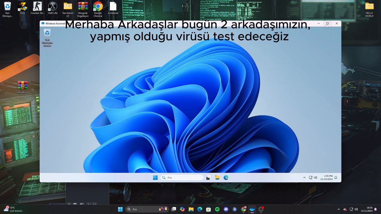 2 Kişinin yapmış olduğu virüs link açıklamalarda