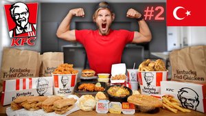PART 2 | KFC Menüsündeki HER ŞEYİ yiyorum! (EricTheElectric Türkçe Çeviri)