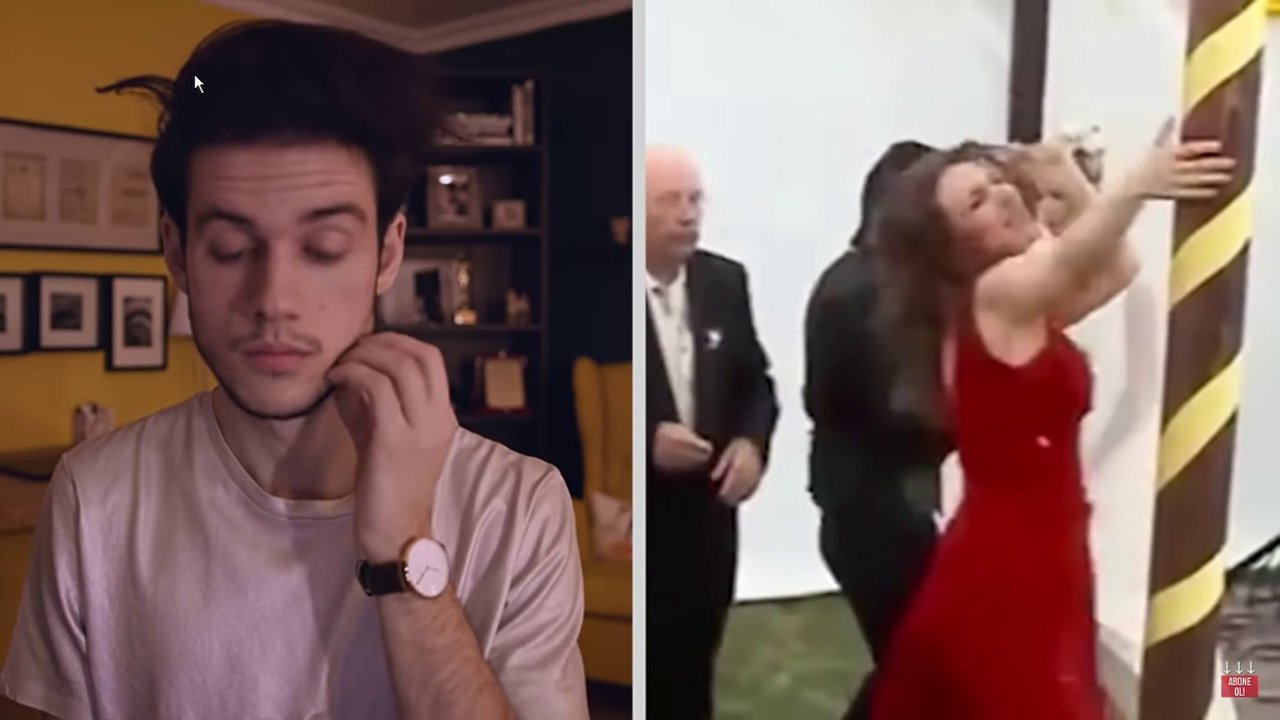 Orkun Işıtmak video izliyor