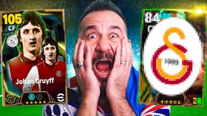 GALATASARAY İKON KARTI ? | CRUYFF VE TOTTİ GELDİ ! | EFOOTBALL 25 PAKET AÇILIMI