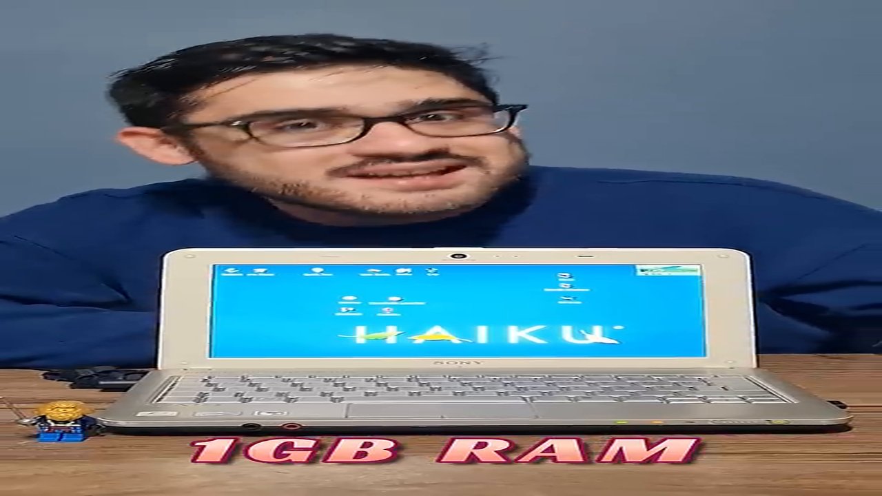 Kadir Çelik Videosu 15 Yıllık Vaio Netbooka Haiku İlaç Gibi Geldi!